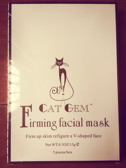 catgem瘦脸面膜怎么样