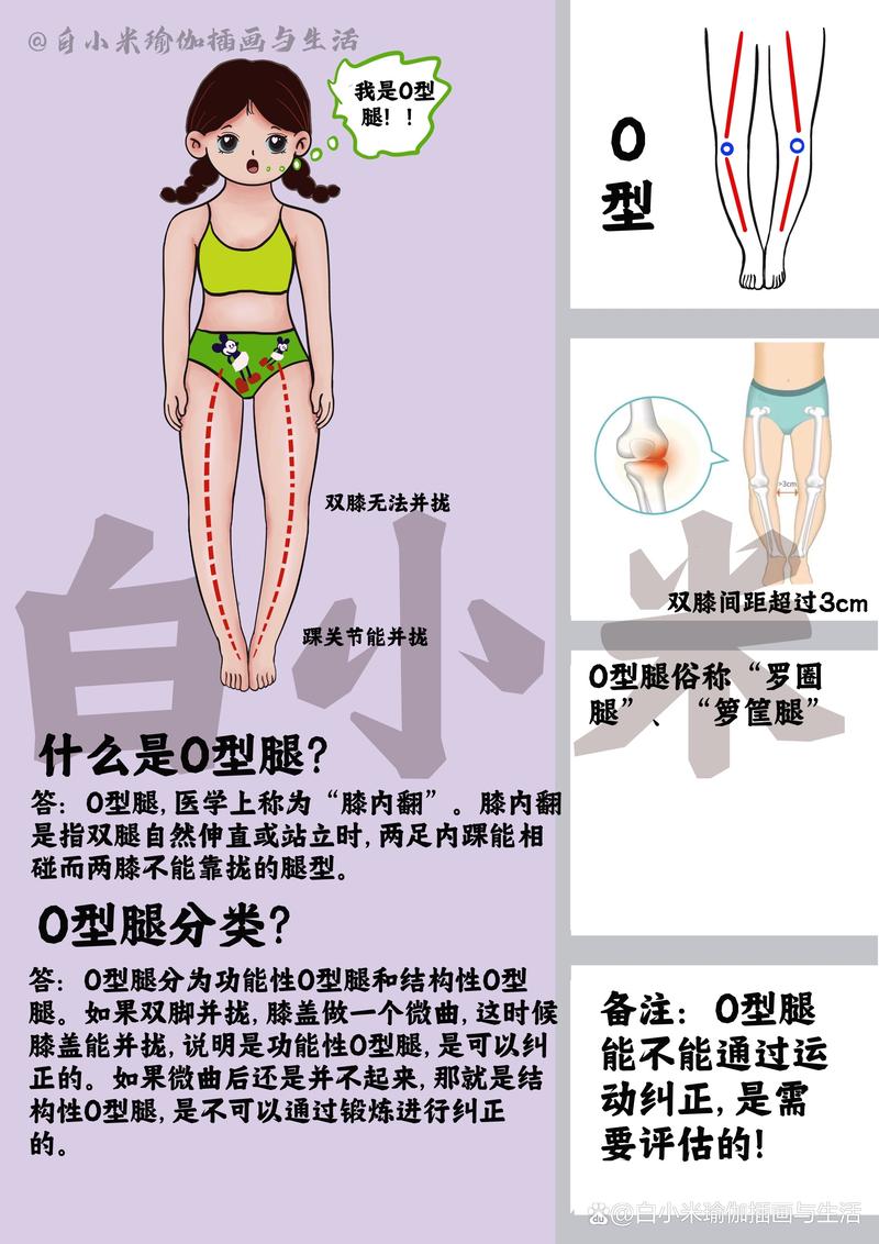 什么是o型腿图片