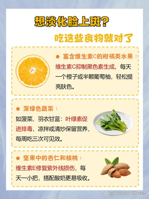 吃什么能去脸上的斑