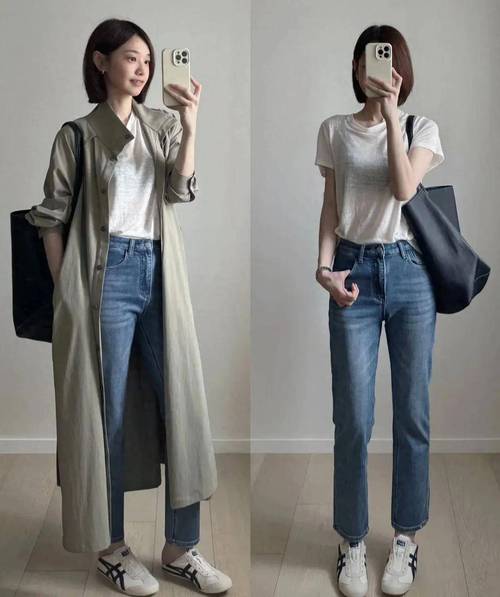 中长衣服配什么裤子