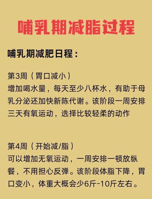 哺乳期为什么减肥好慢