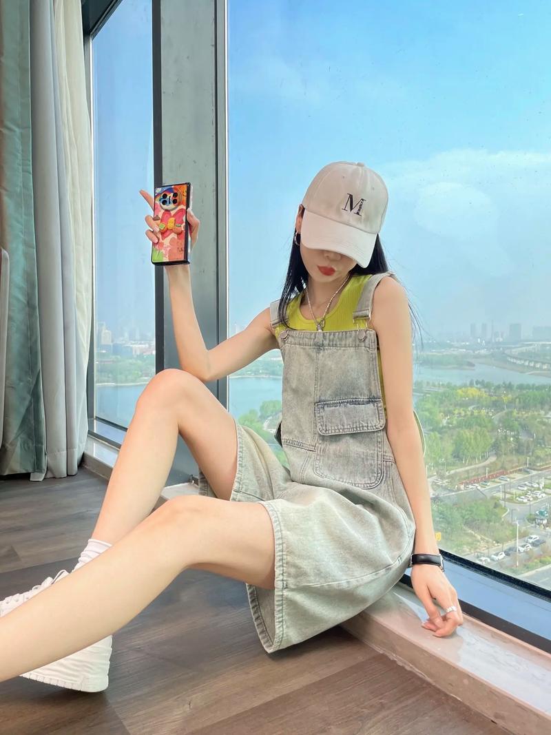 短裤背带裤怎么搭配