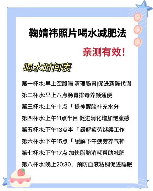什么时间段喝水最减肥