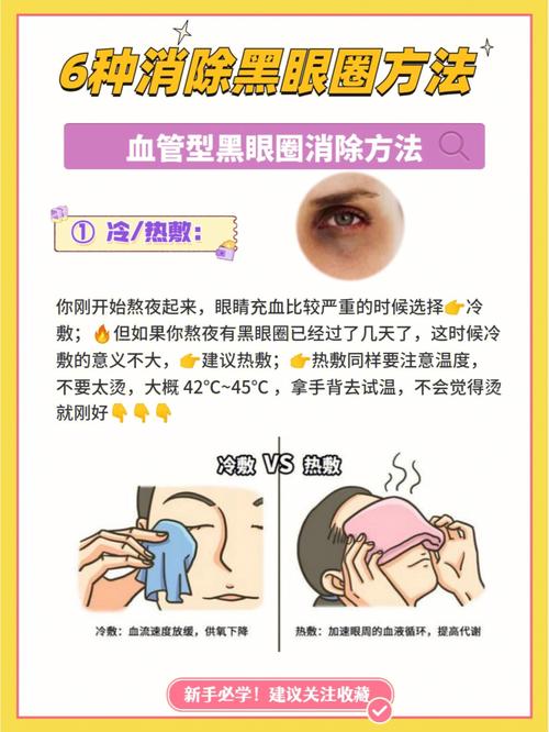 什么方法去黑眼圈