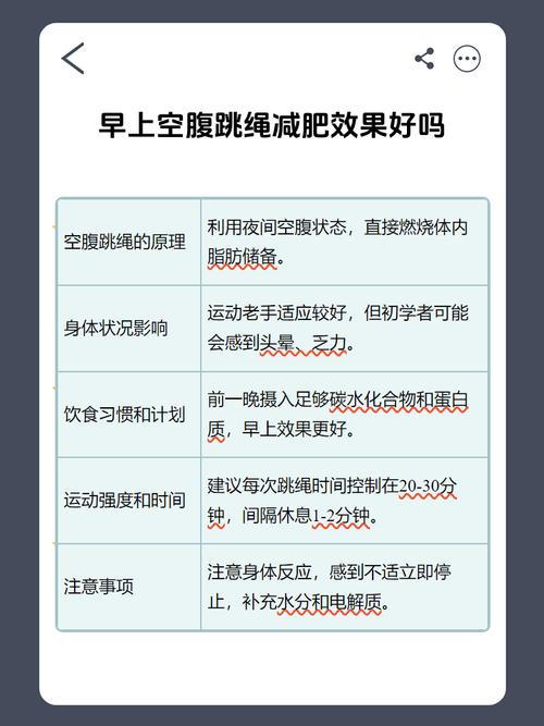 早上起床该做什么运动减肥