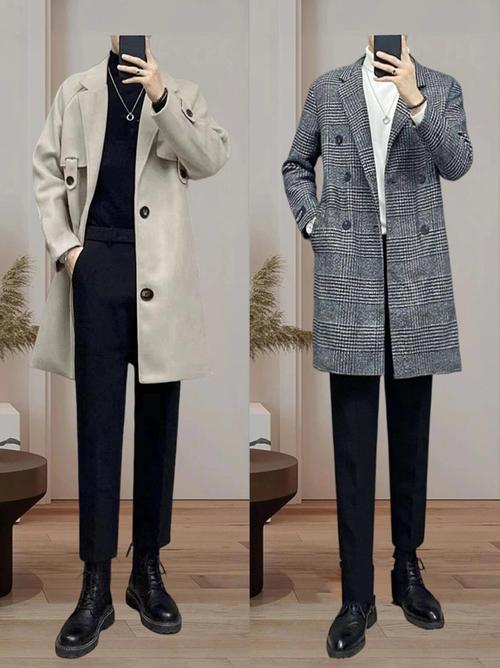 冬季男服装怎么搭配图片