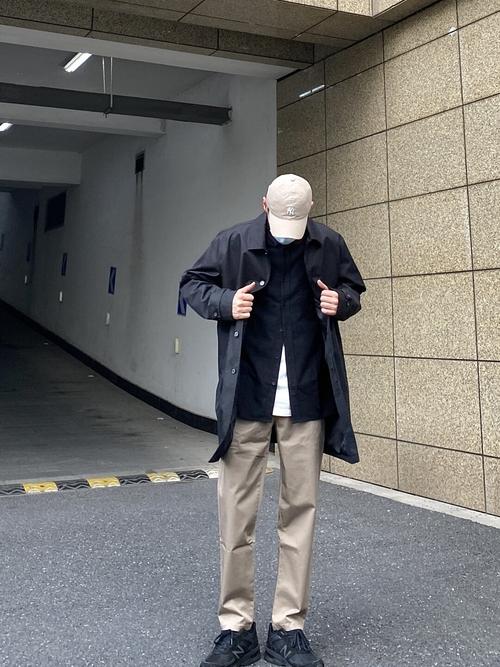 男版风衣怎么搭配
