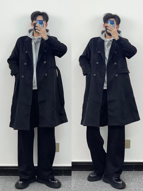 男版风衣怎么搭配