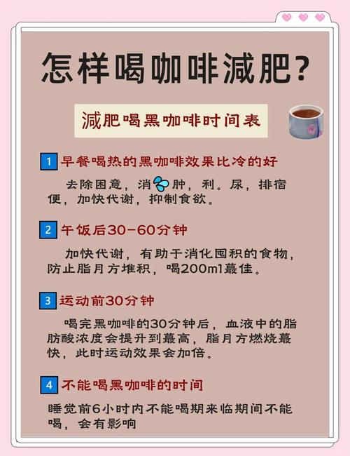 什么咖啡对减肥还