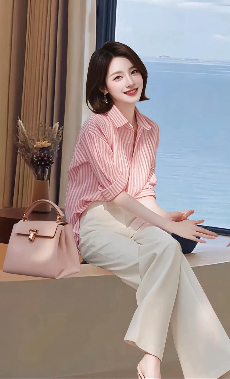 休闲时衬衫怎么搭配衣服图片