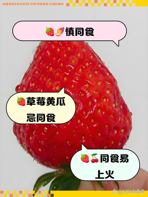 吃草莓不能吃什么