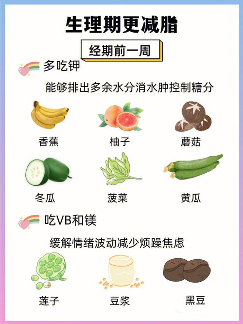 月经减肥期间吃什么
