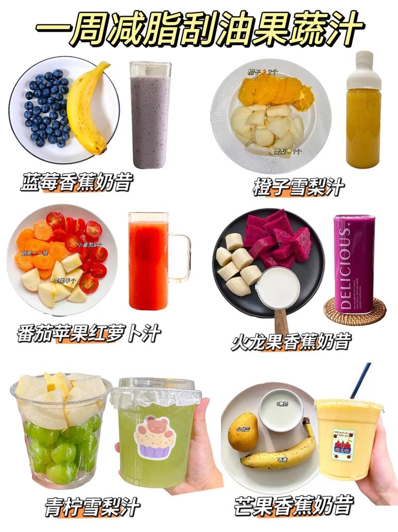 什么水果榨汁减肥法