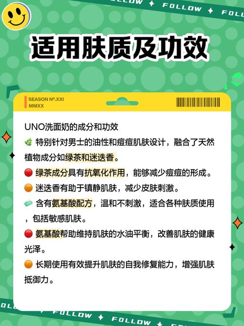 用uno洗面奶怎么样