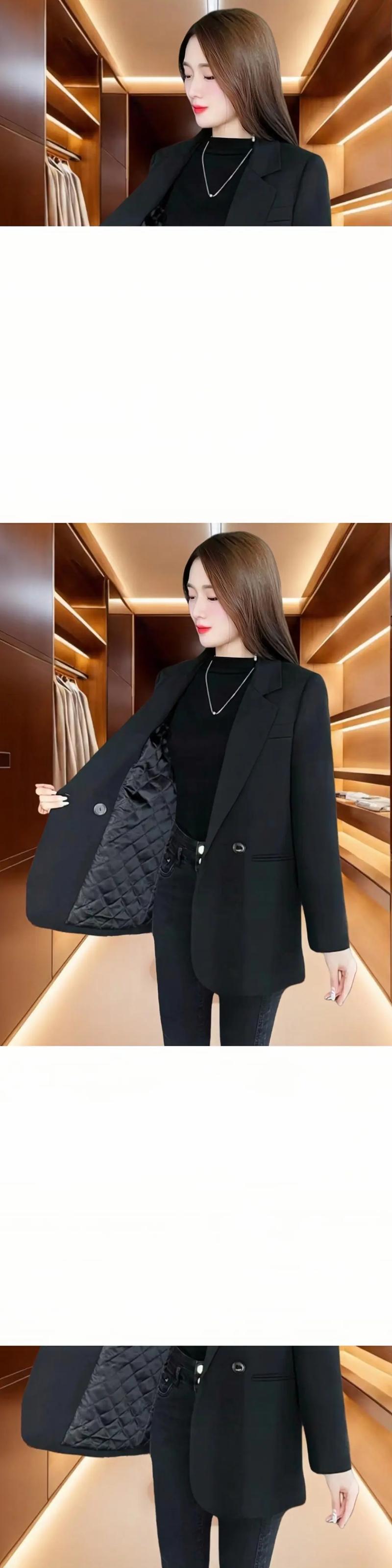 女大西服外套怎么搭配图片大全
