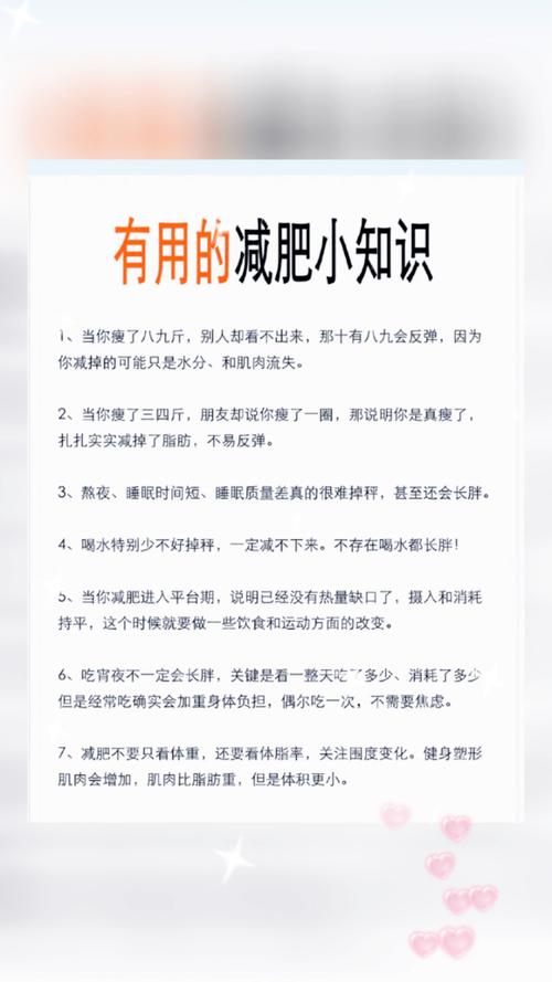 到底什么可以减肥