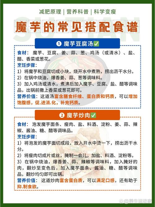 吃什么魔芋减肥