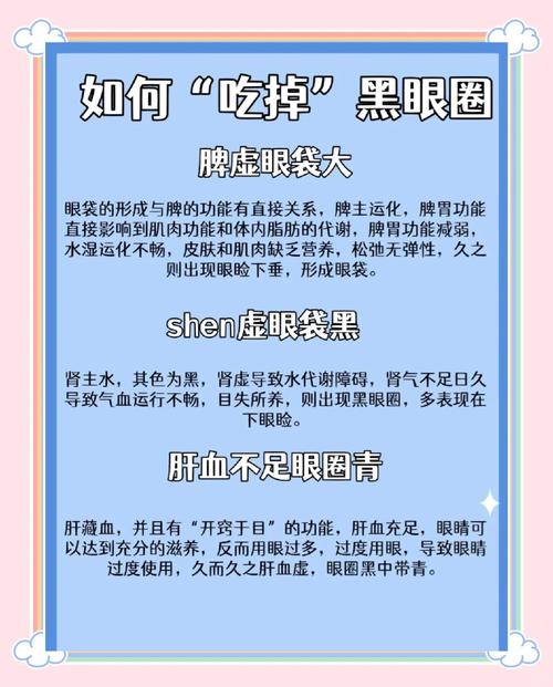 为什么一直有黑眼圈
