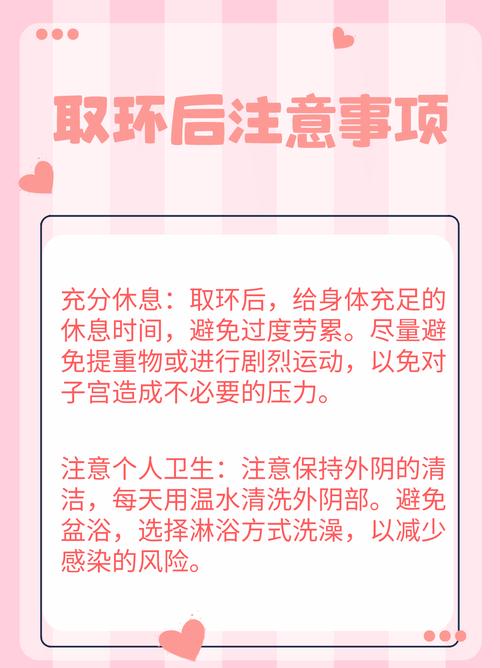 取环要注意什么事项
