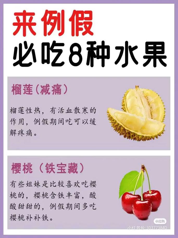 经期应该吃什么水果