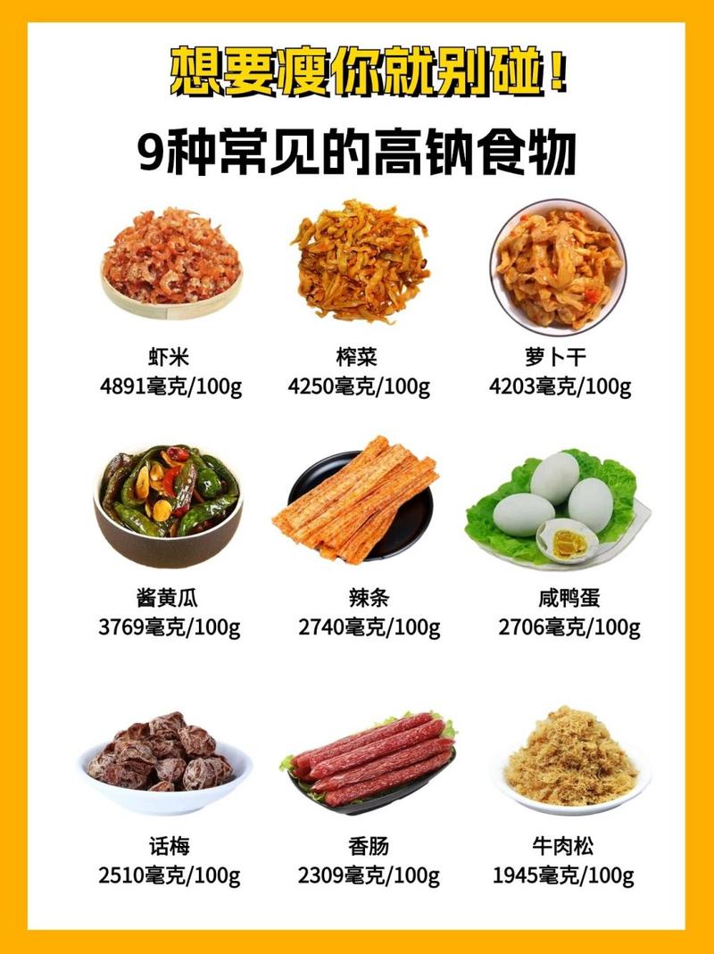 什么食物钠