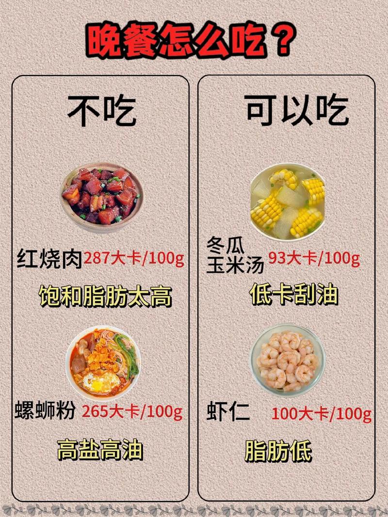 瘦身 晚上吃什么减肥