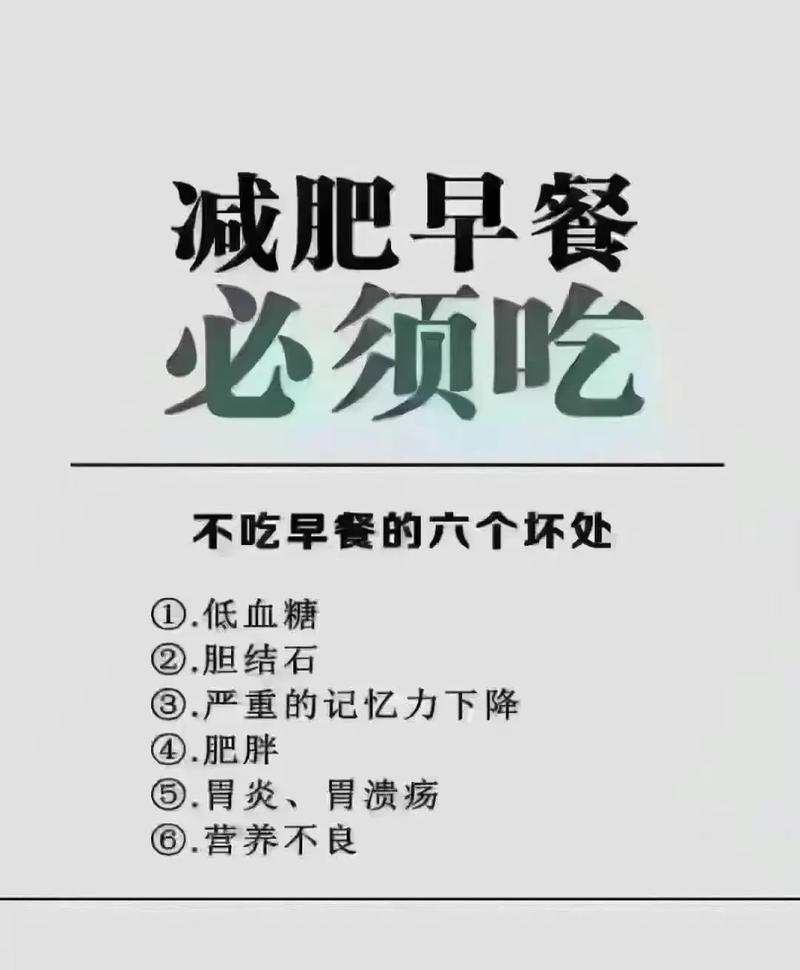不吃早餐为什么会胖