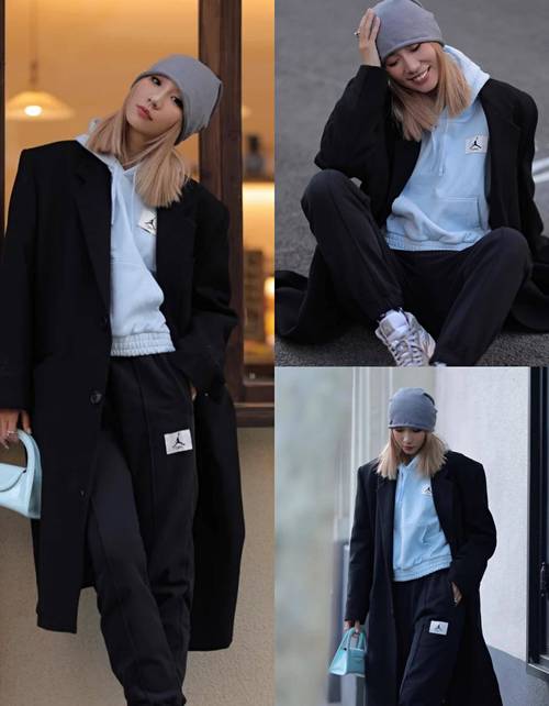 女人的卫衣怎么搭配衣服