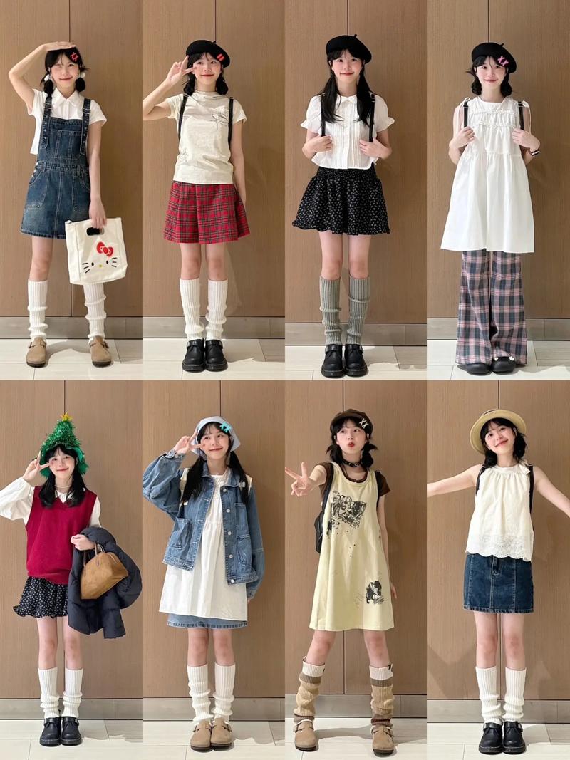 日系女孩子是怎么搭配的