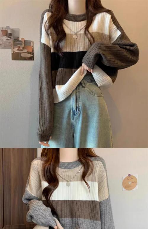 短款毛衣怎么搭配衣服好看
