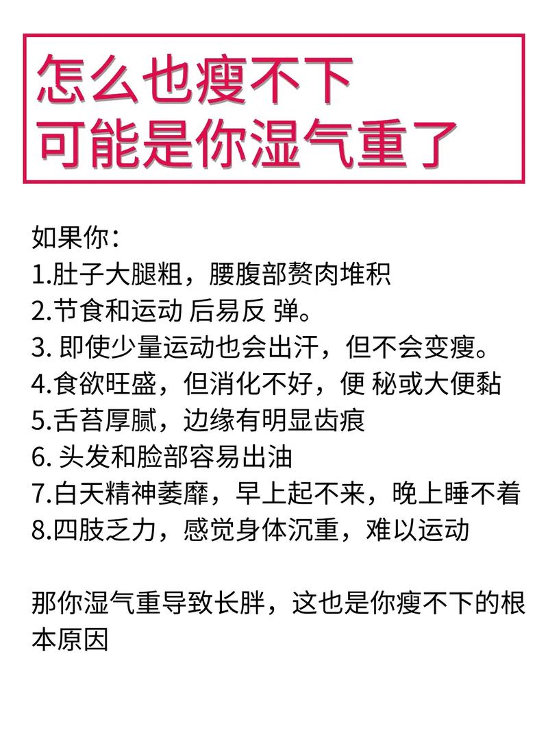 为什么湿气重难减肥