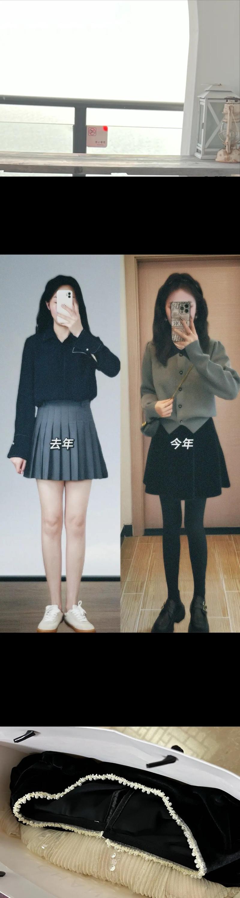 针织小短裙怎么搭配上衣图片