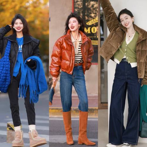 女人冬天穿的衣服怎么搭配图片