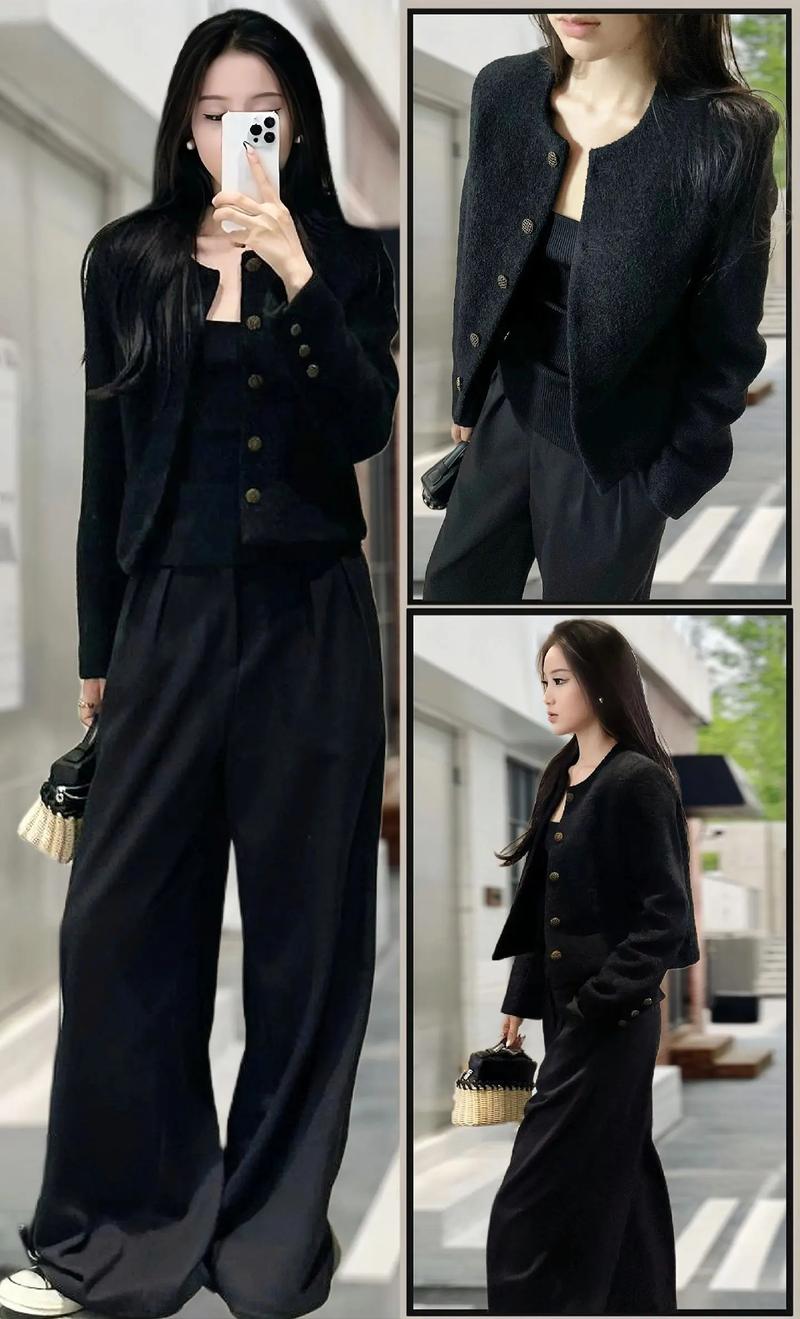 女人穿黑色的衣服怎么搭配