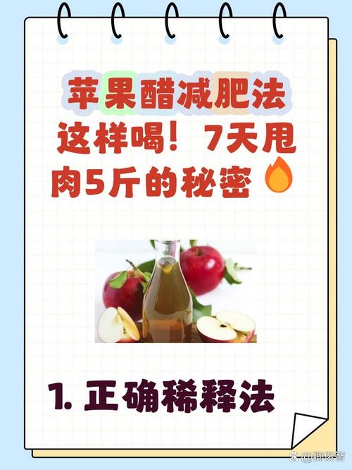 醋和什么吃减肥方法如下