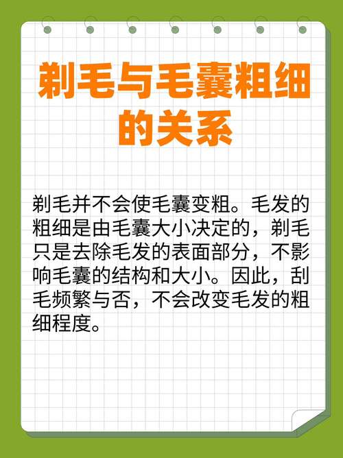 胡子为什么越刮越多