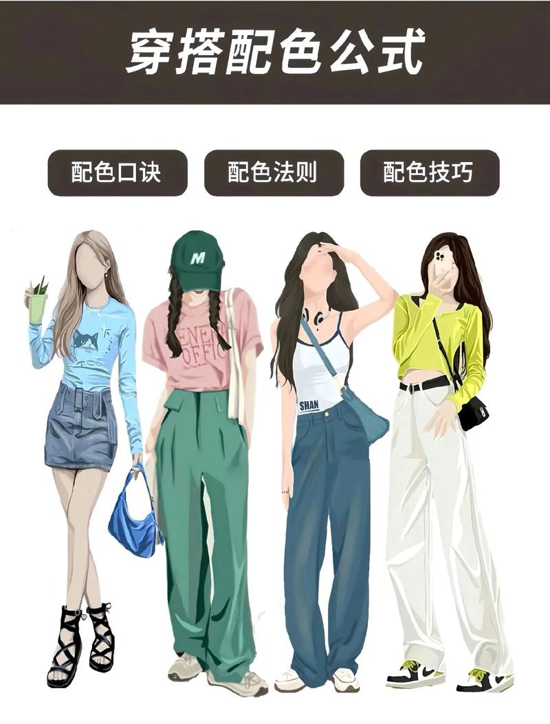 服装颜色怎么搭配图片大全