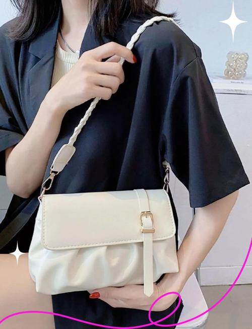 白色大包包怎么搭配衣服好看图片