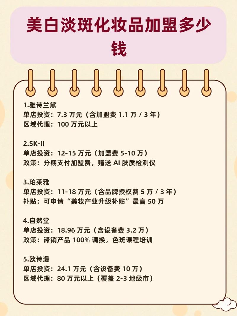 加盟什么化妆品好