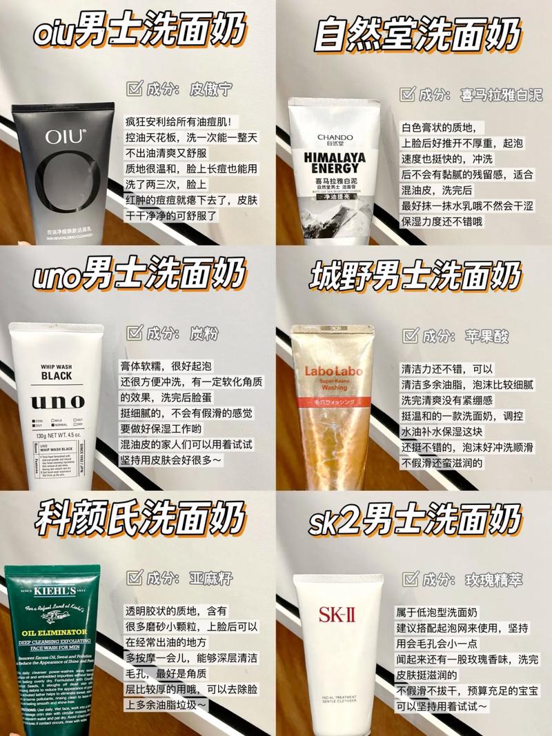 男士洗面奶后怎么使用方法