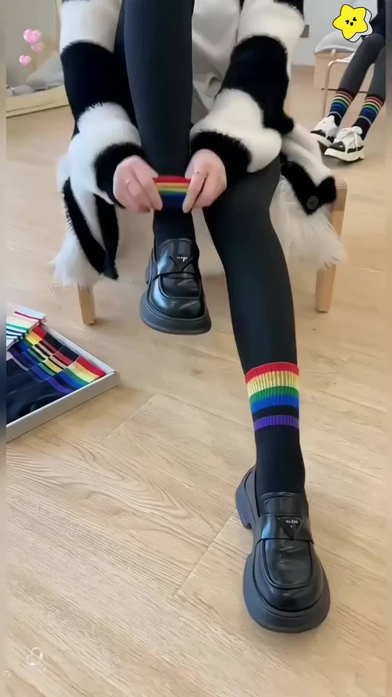 袜子靴怎么搭配