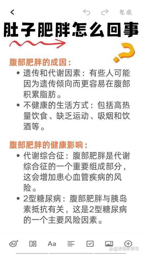 肚子长肉是什么原因