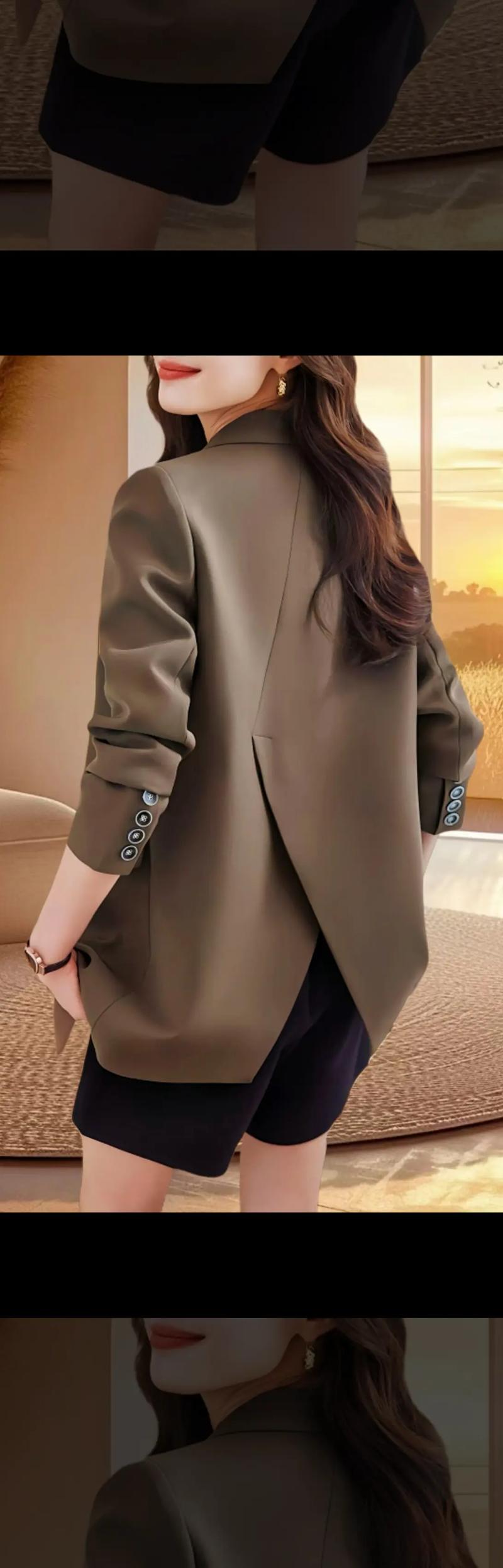 秋天女士小外套怎么搭配衣服好看图片