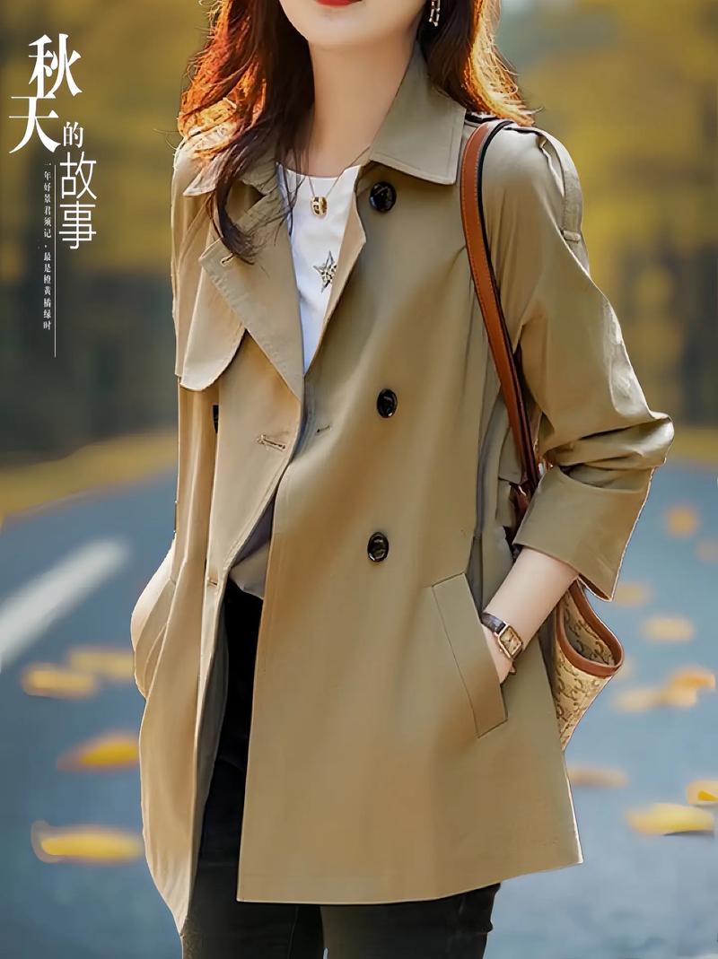 秋天女短款外套怎么搭配衣服图片