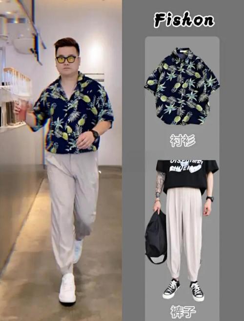 胖男生适合穿什么衣服
