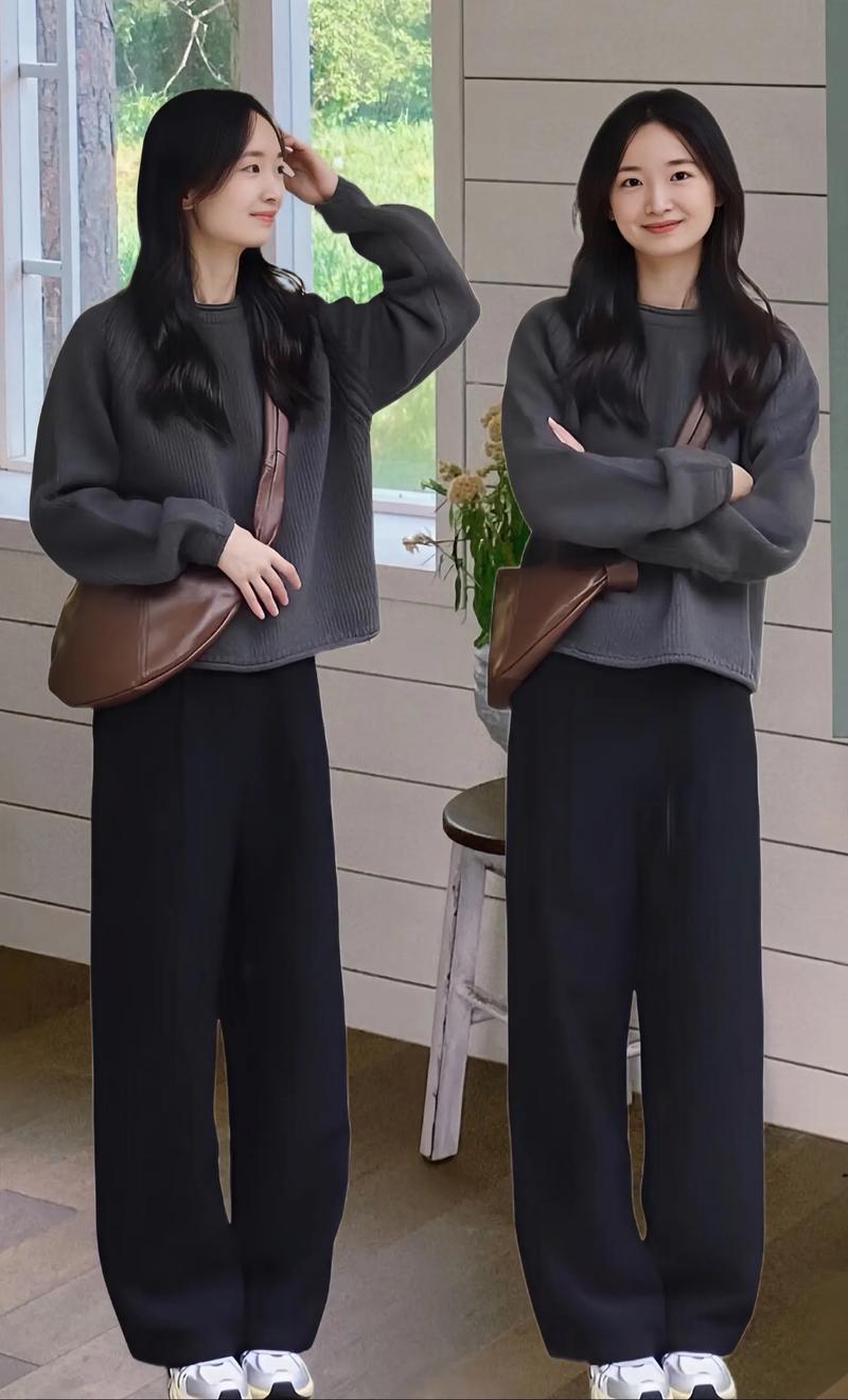 秋季套头外套怎么搭配衣服好看图片
