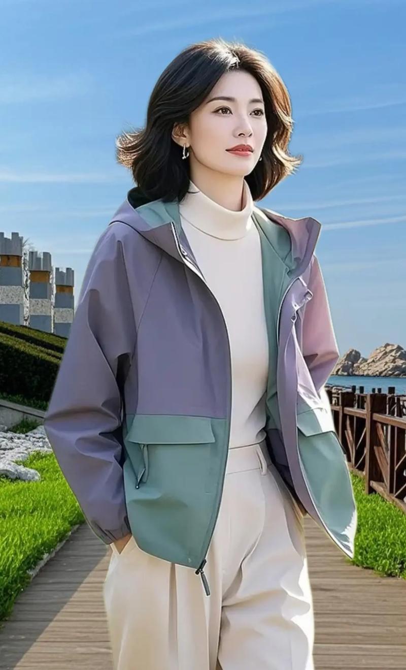 秋季女休闲上衣外套怎么搭配图片大全