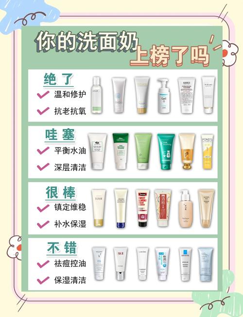 洗面奶怎么才算好