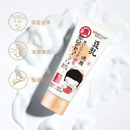 miss face豆乳洗面奶怎么样