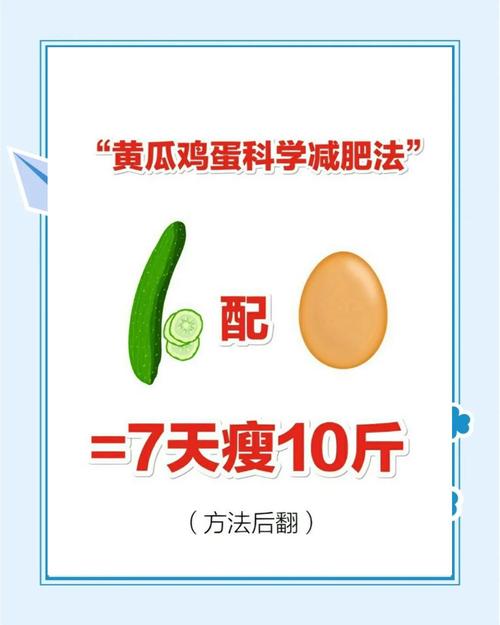 黄瓜鸡蛋减肥法为什么没瘦